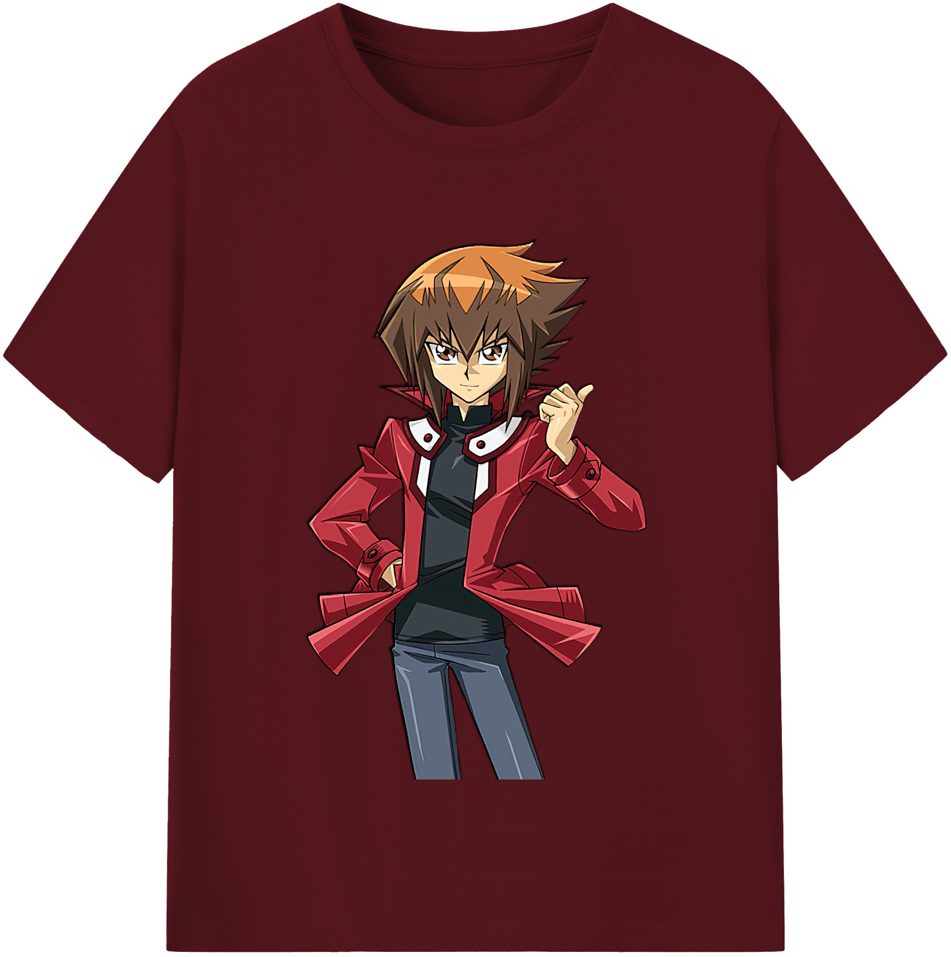 （画像用） 遊☆戯☆王 Yu-Gi-Oh! 綿100％半袖Tシャツ（フロントプリント）
